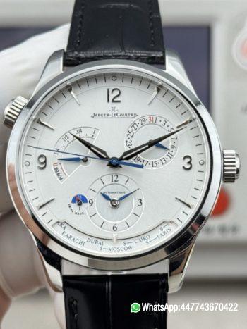 Super Clone Watch TWAF JL Q1428421 Silver Sunburst Dial 316L stainless steel case and Cal.939A Movement 001