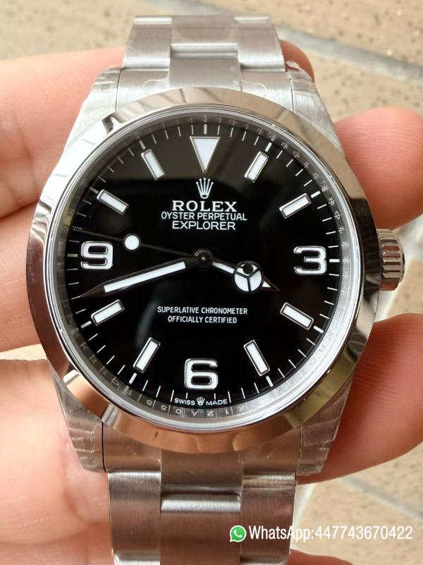 Super Clone Watch Rolex Explorer 40 Ref.224270 Black Dail 904L Oyster Steel Case Dandong 3230 movement 0 Super Clone Watch Rolex Explorer 40 Ref.224270 Black Dail 904L Oyster Steel Case Dandong 3230 movement 0