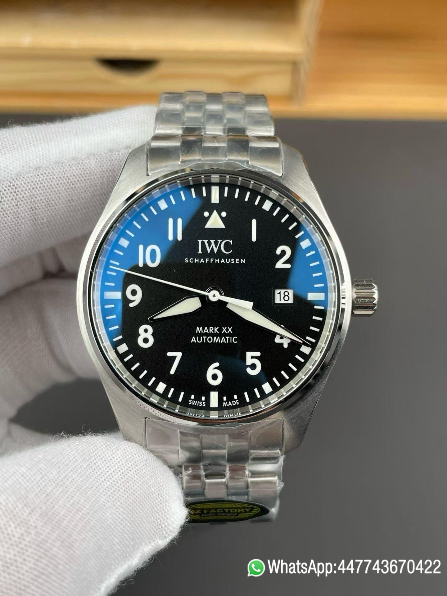 Super Clone watch IWC Mark XX IW328208 Black Dial Asia 2892 movement 05 Super Clone watch IWC Mark XX IW328208 Black Dial Asia 2892 movement 05