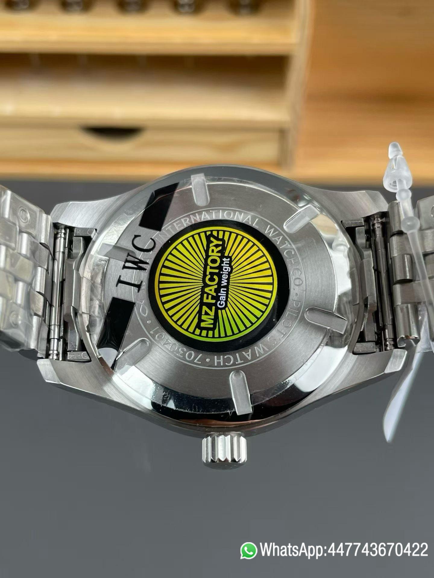 Super Clone watch IWC Mark XX IW328208 Green Dial Asia 2892 movement 06 Super Clone watch IWC Mark XX IW328208 Green Dial Asia 2892 movement 06