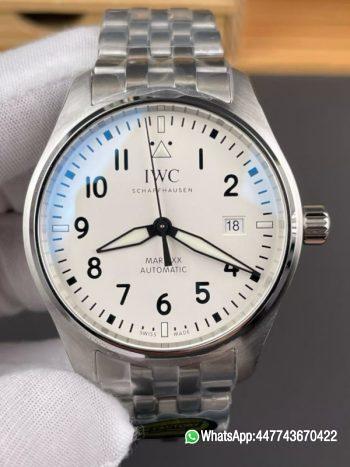 Super Clone watch IWC Mark XX IW328208 Mark XX IW328208 White Dial Asia 2892 movement 01