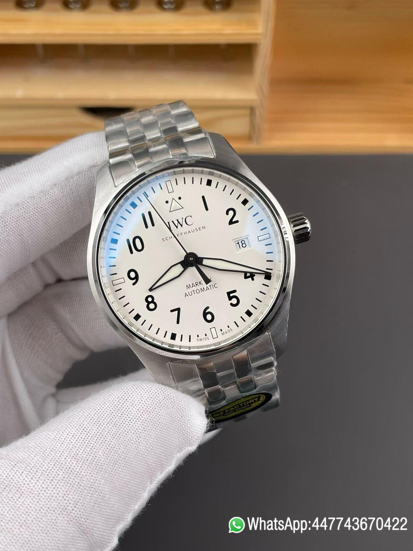 Super Clone watch IWC Mark XX IW328208 Mark XX IW328208 White Dial Asia 2892 movement 010 Super Clone watch IWC Mark XX IW328208 Mark XX IW328208 White Dial Asia 2892 movement 010