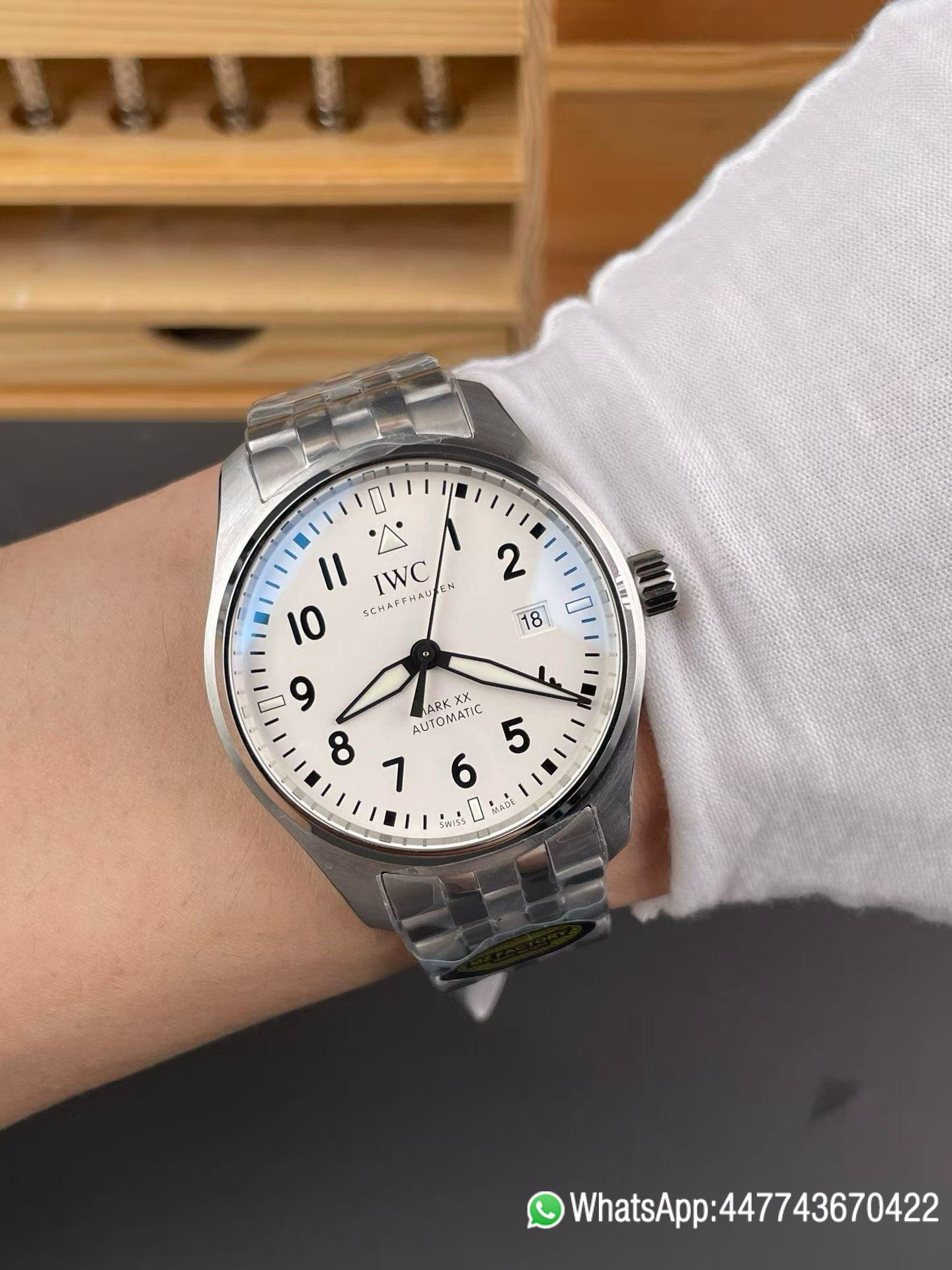 Super Clone watch IWC Mark XX IW328208 Mark XX IW328208 White Dial Asia 2892 movement 02 Super Clone watch IWC Mark XX IW328208 Mark XX IW328208 White Dial Asia 2892 movement 02