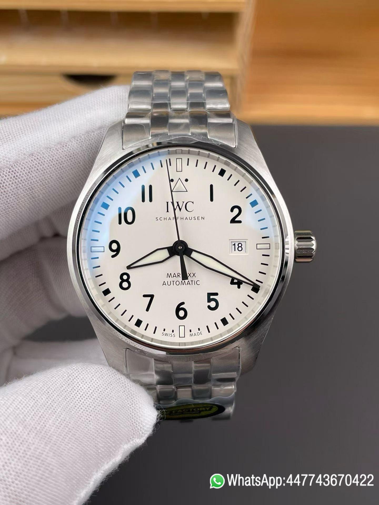 Super Clone watch IWC Mark XX IW328208 Mark XX IW328208 White Dial Asia 2892 movement 05 Super Clone watch IWC Mark XX IW328208 Mark XX IW328208 White Dial Asia 2892 movement 05