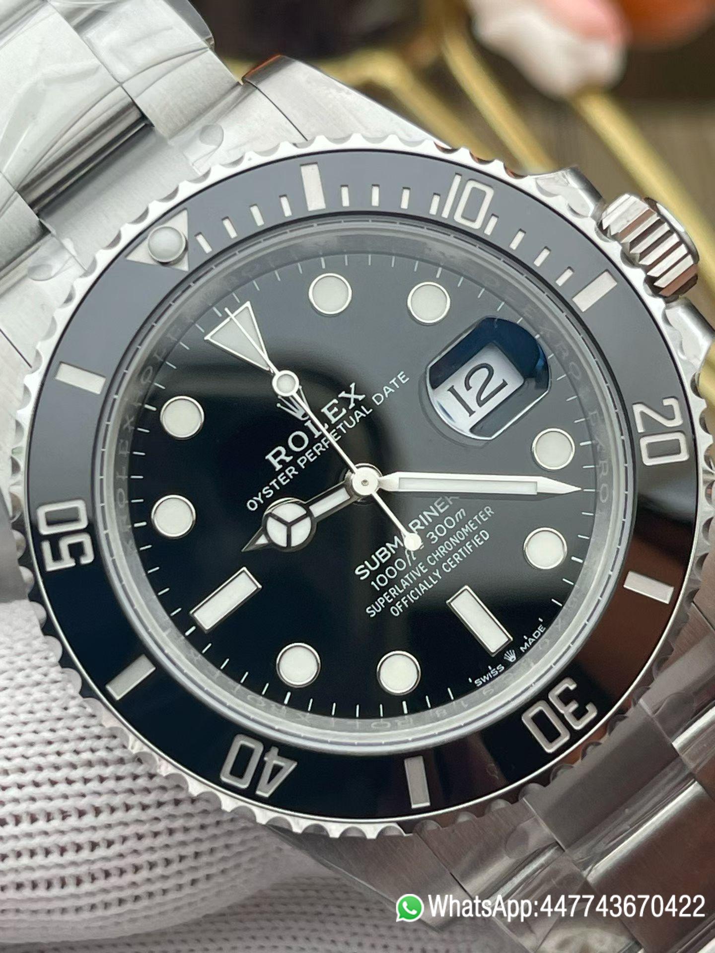 Super Clone Submariner Date 126610LN 41mm Black Dial Black Ceramic Bezel Oyster Bracelet DanDong 3235 Movement 03 Super Clone Submariner Date 126610LN 41mm Black Dial Black Ceramic Bezel Oyster Bracelet DanDong 3235 Movement 03