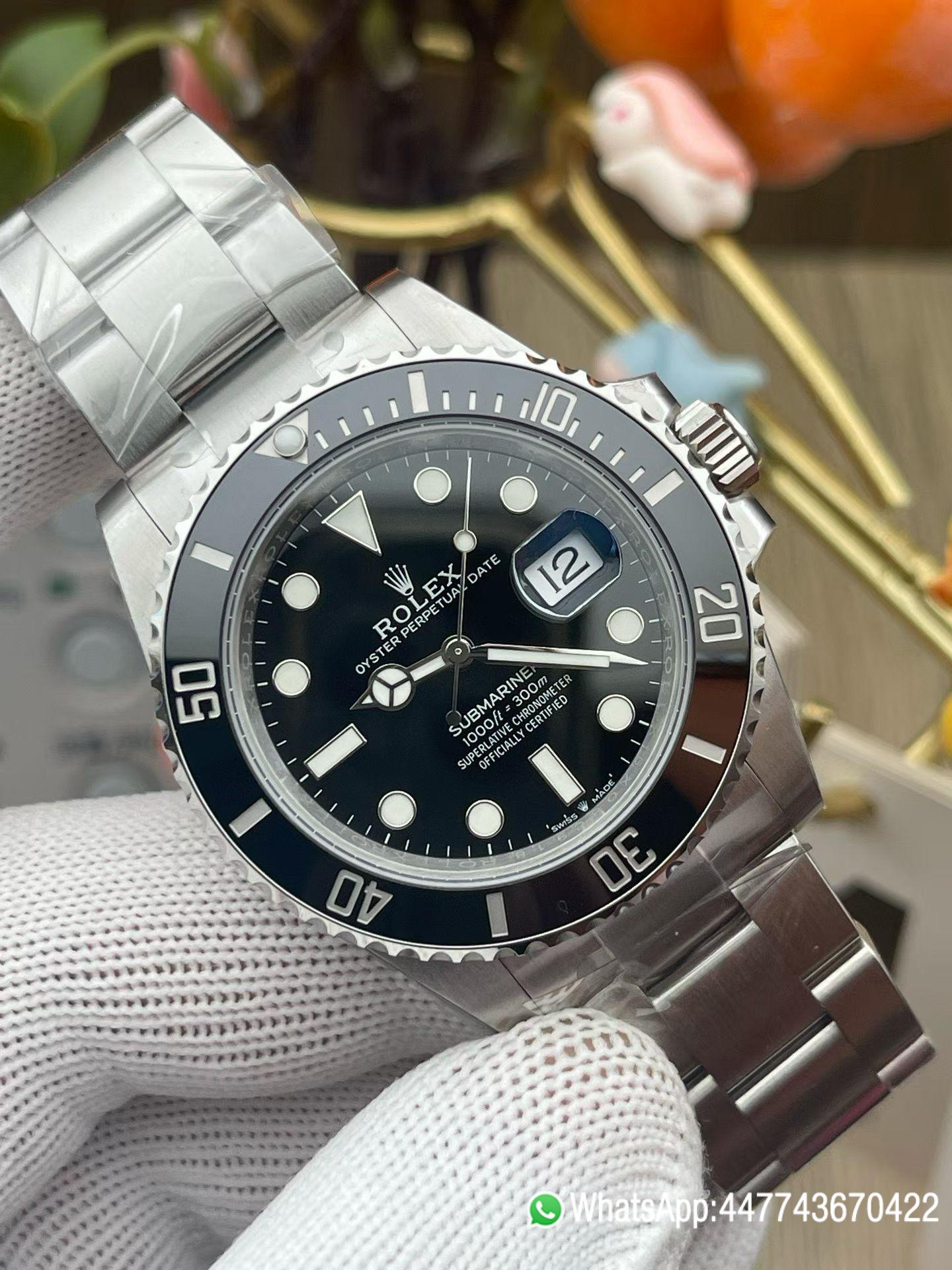 Super Clone Submariner Date 126610LN 41mm Black Dial Black Ceramic Bezel Oyster Bracelet DanDong 3235 Movement 04 Super Clone Submariner Date 126610LN 41mm Black Dial Black Ceramic Bezel Oyster Bracelet DanDong 3235 Movement 04