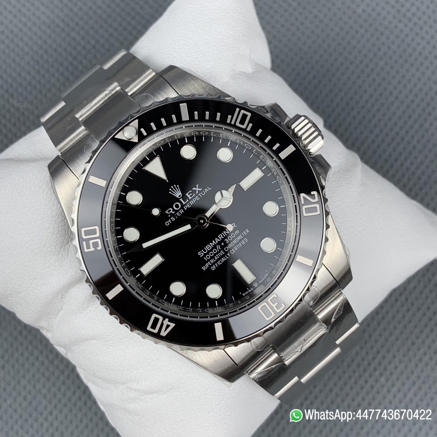 Super Clone watch Rolex Submariner No Date 41mm 124060 Black Dial Black Ceramic Bezel Oyster Bracelet DanDong 3230 Movement 03 Super Clone watch Rolex Submariner No Date 41mm 124060 Black Dial Black Ceramic Bezel Oyster Bracelet DanDong 3230 Movement 03